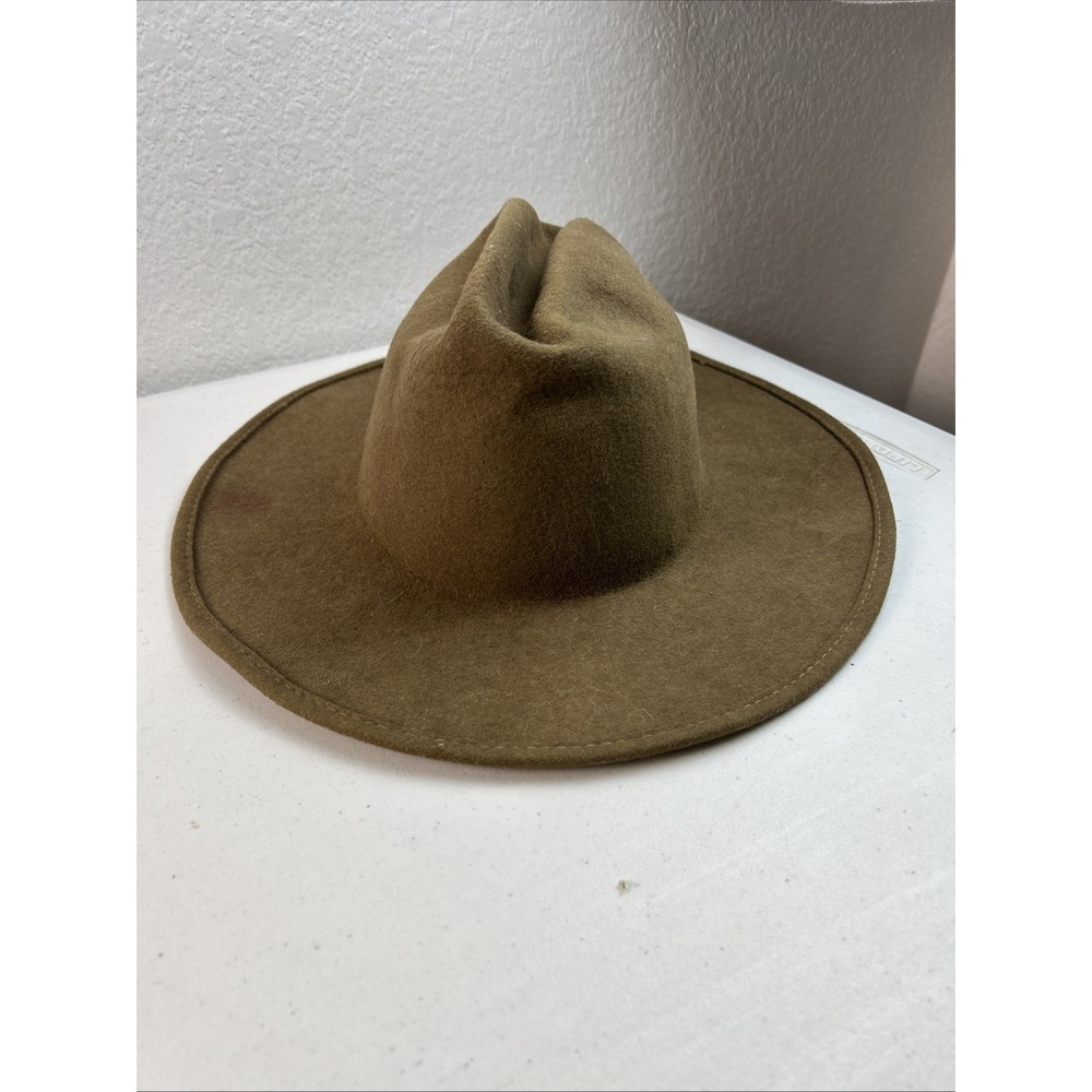 High Noon 100% Wool Cowboy Western Hat Brown Large 39507-04